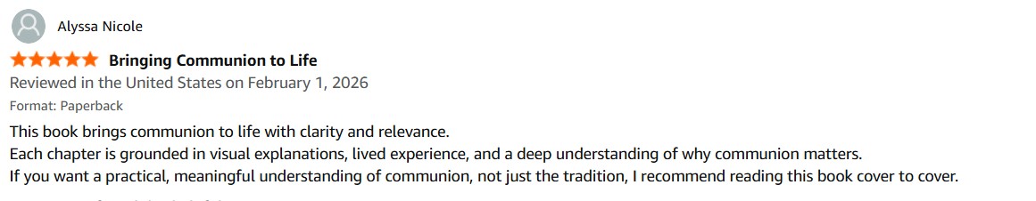Reader review of Communion